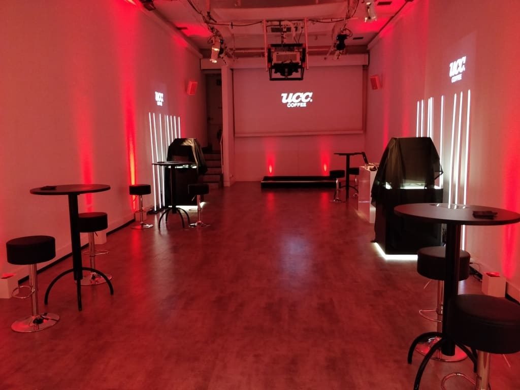 Brand activation launch party at UCC Whitespace, Leicester Square, London