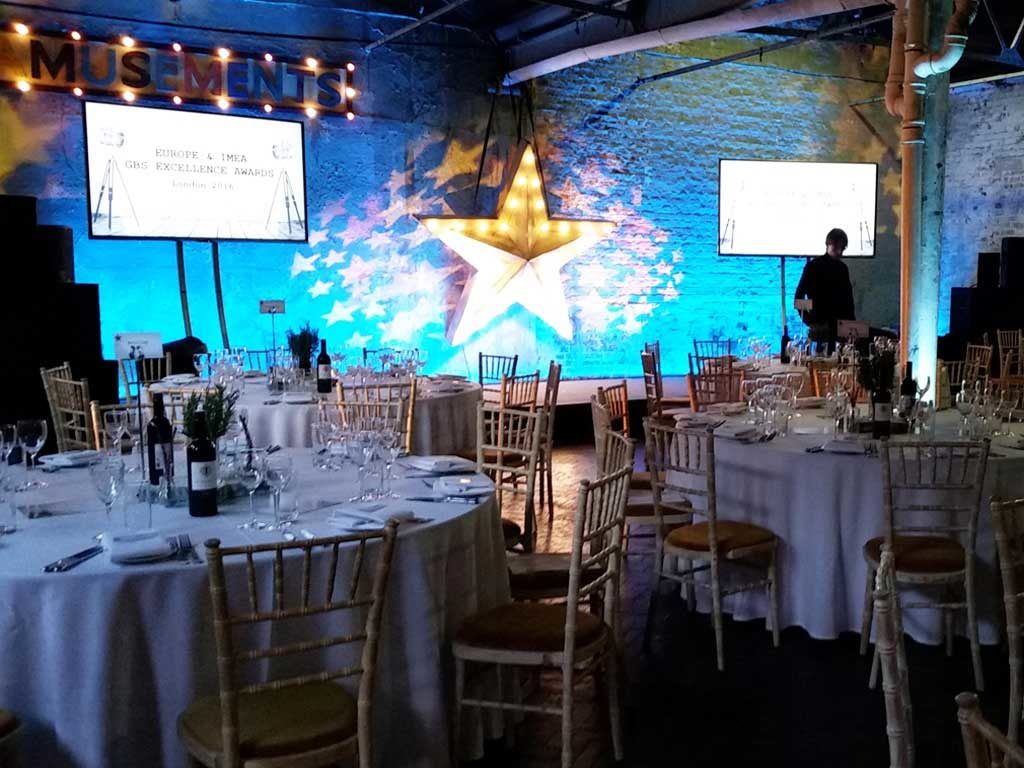 Main stage view P&G gala awards