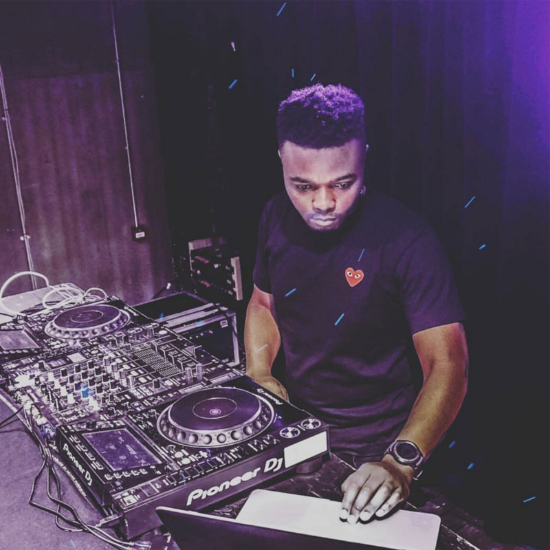 DJ Moto DJing At London Nightclub