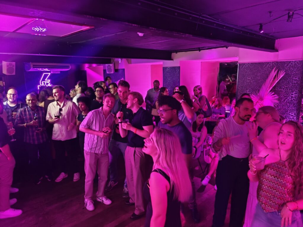 Corporate Karaoke Star by Liverpool Street Karaoke venue