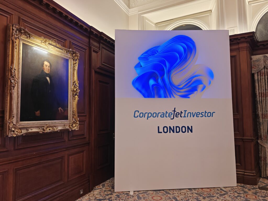 Corporate Jet Investor conference party at The Landmark London hotel
