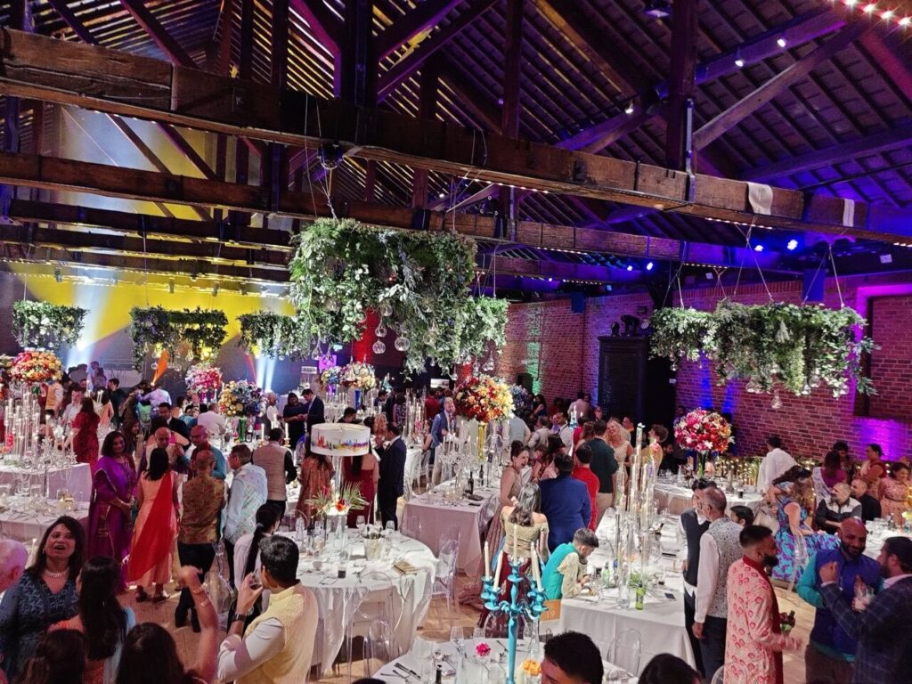 Irish and Indian wedding at The Brewery, City of London