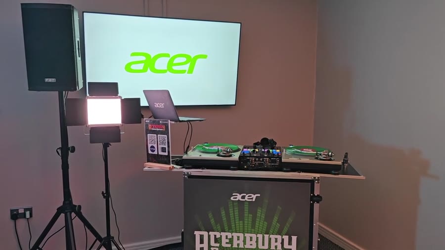 acerbury google fest dj set up thumb
