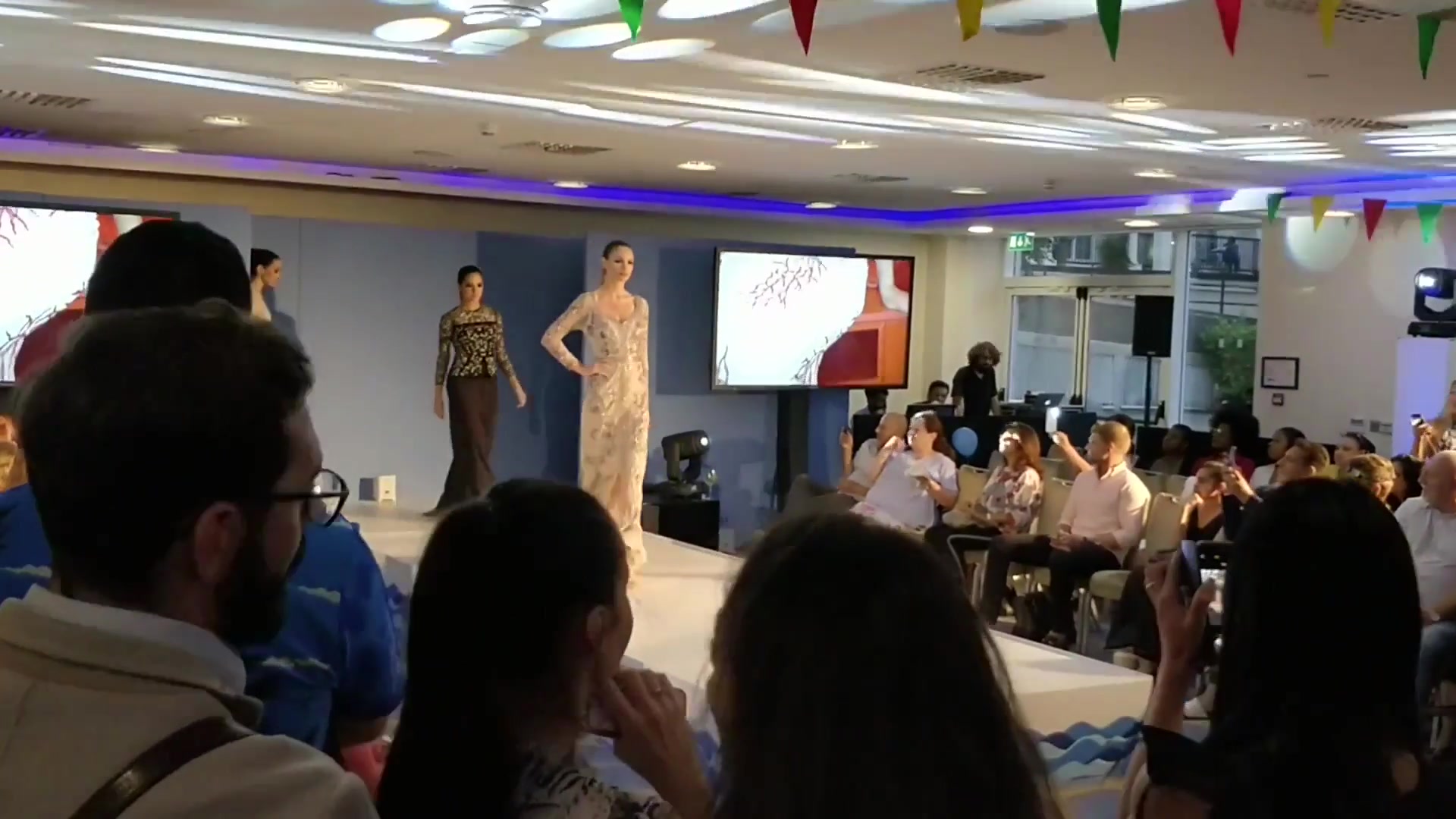 Fashion show at Chelsea Harbour