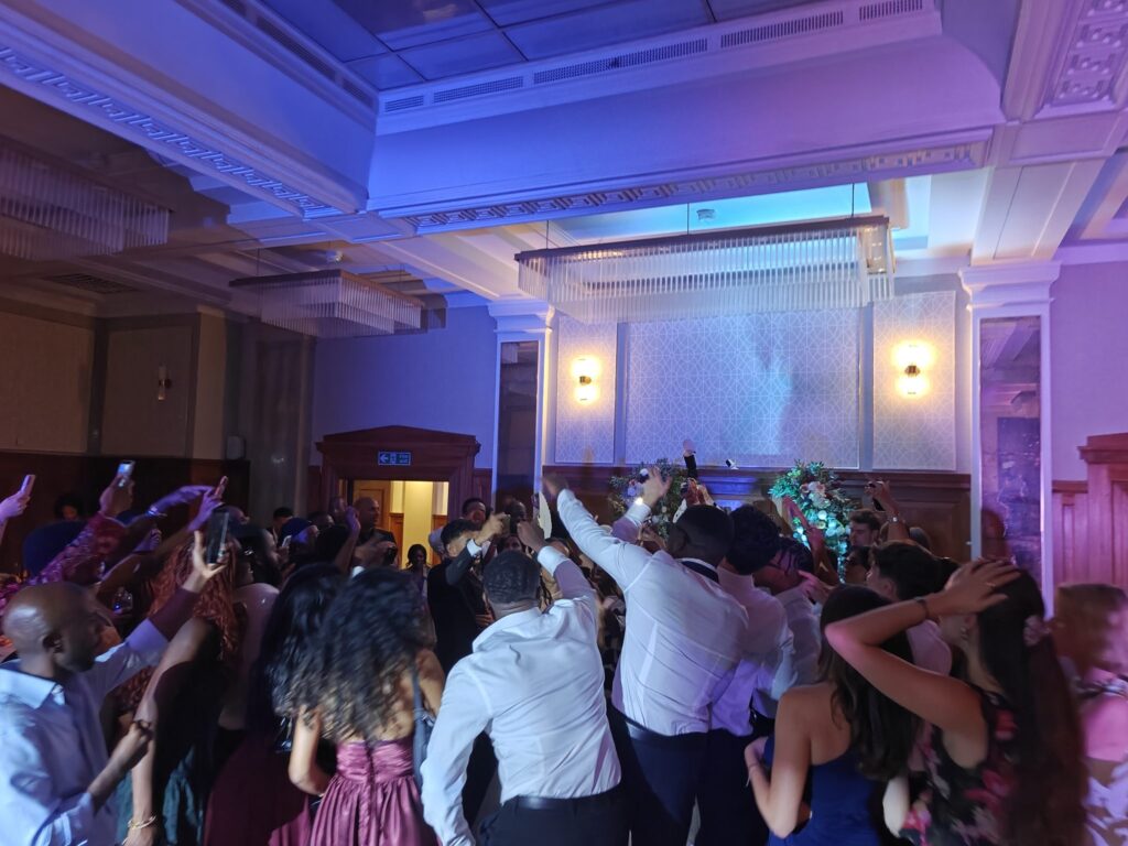 Packed dancefloor at a Party Night London event